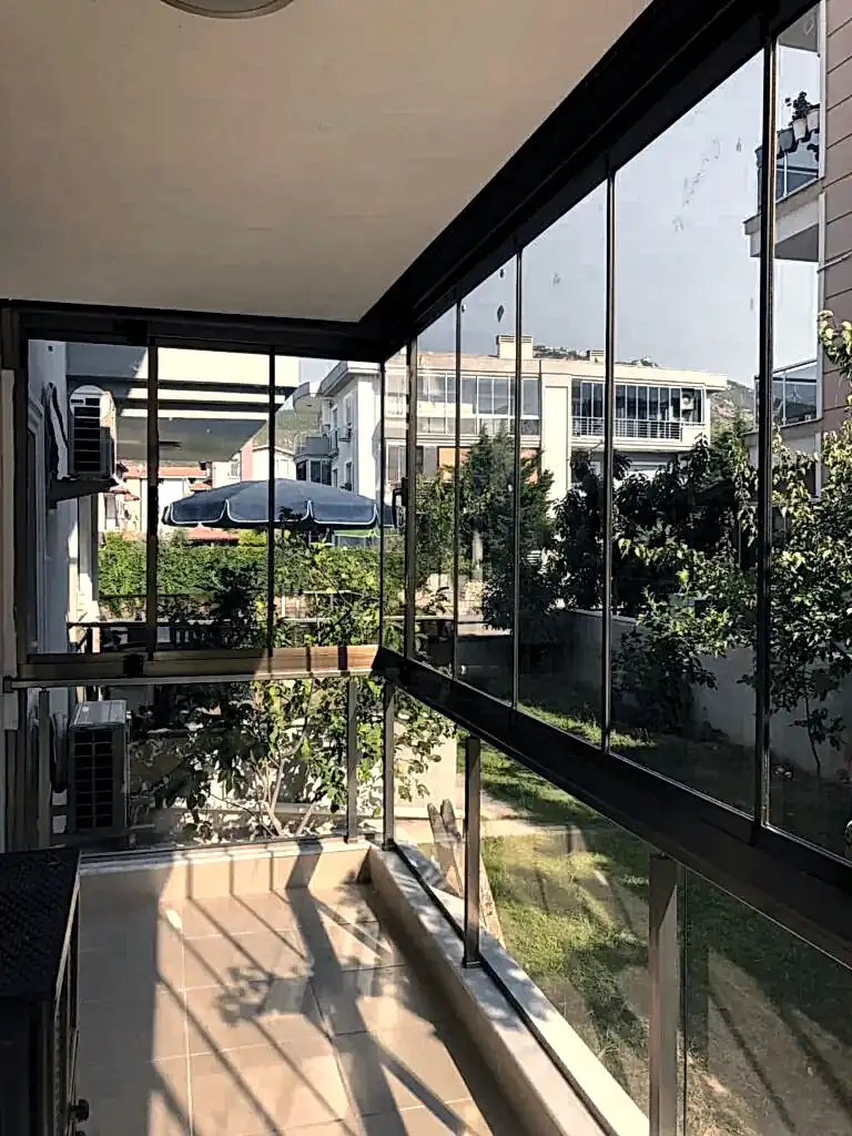 Evler için Cam balkon